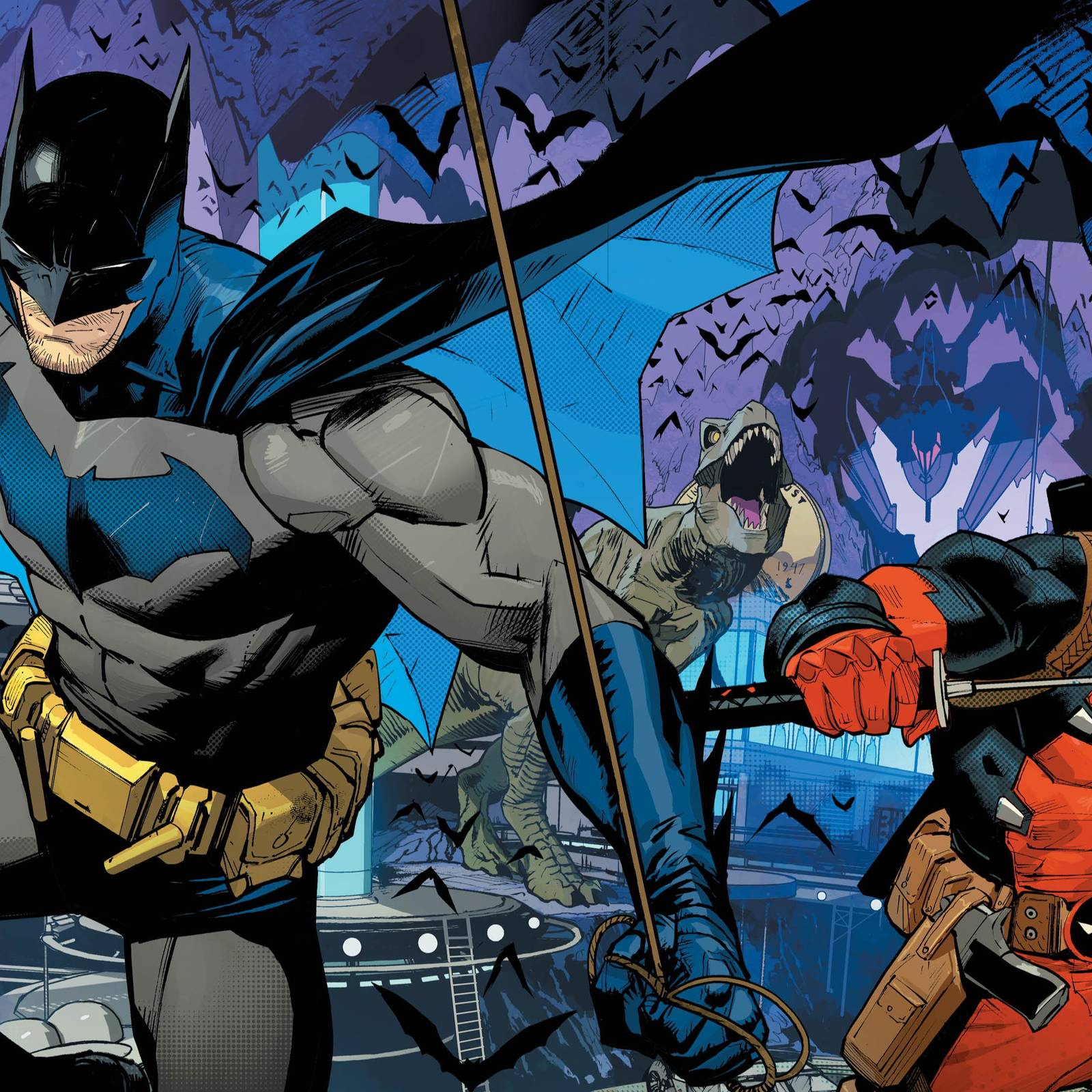 Batman/Deadpool crossover release date, wild covers revealed, image size:1600x1600