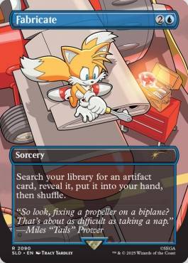 Gift Secret Lair X Sonic Card - Fabricate
