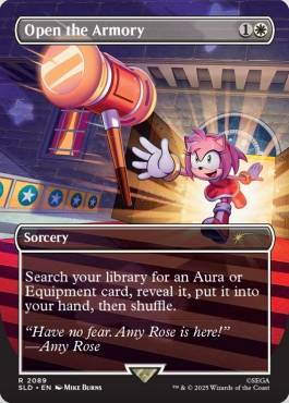 Gift Secret Lair X Sonic Card - Open the Armory