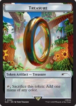 Gift Secret Lair X Sonic Card - Treasure