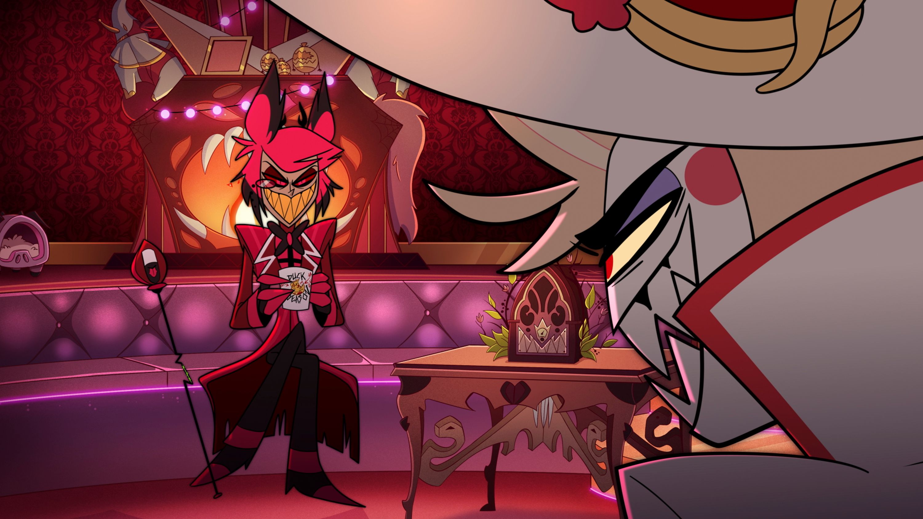 【2nd】Hazbinhotel Alastor Foil Hazbin Hotel Trading Card 2nd Edition Alastor 03/50 ULTRA