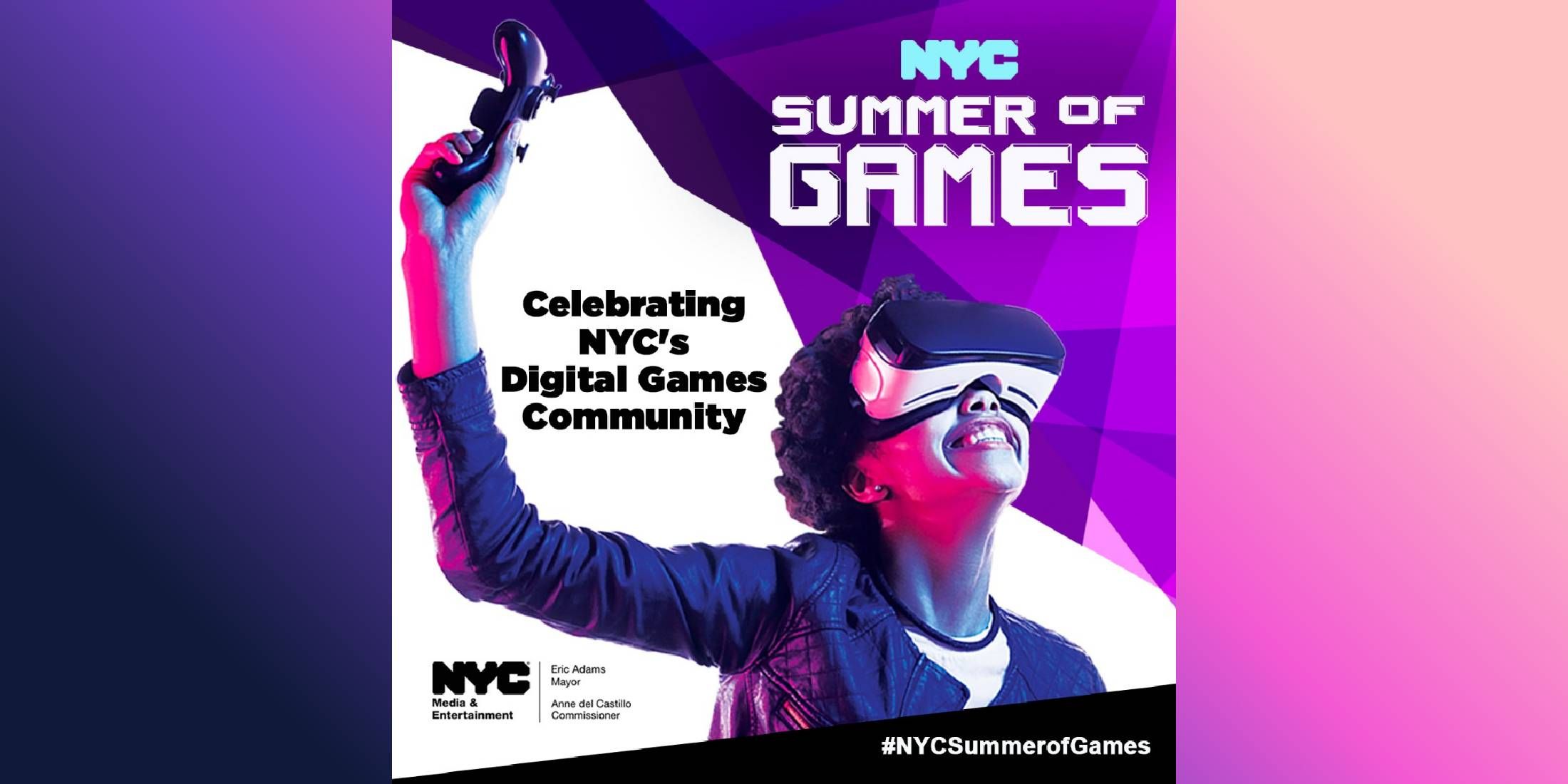 NYC Summer of Games festival promo image