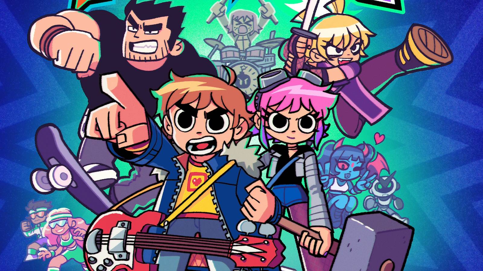 Exclusive Scott Pilgrim EX Concept Art Shows The Beat em up s Retro exclusive-scott-pilgrim-ex-concept-art-shows-the-beat-em-up-s-retro