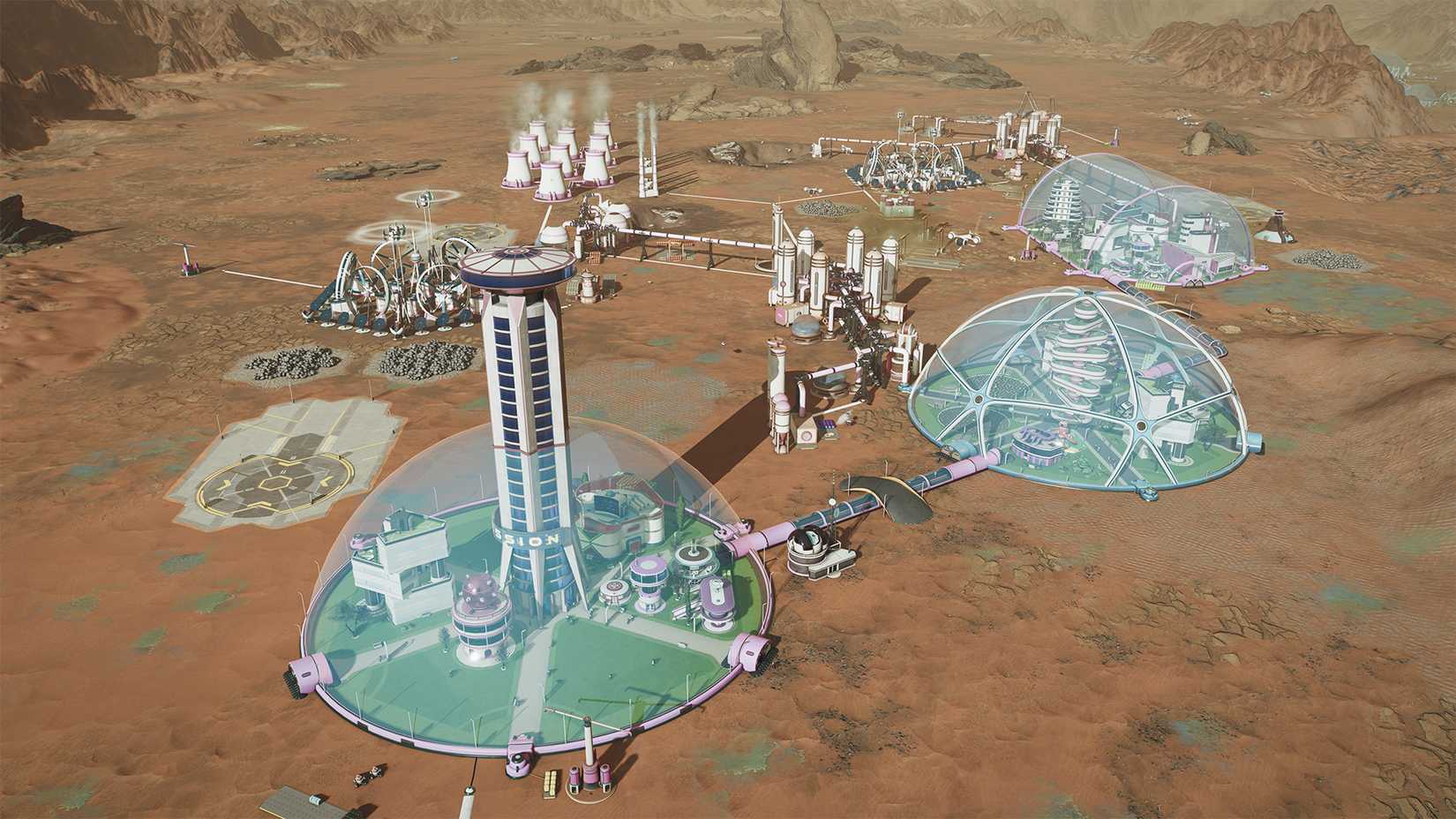 a screenshjot from Surviving Mars Relaunched
