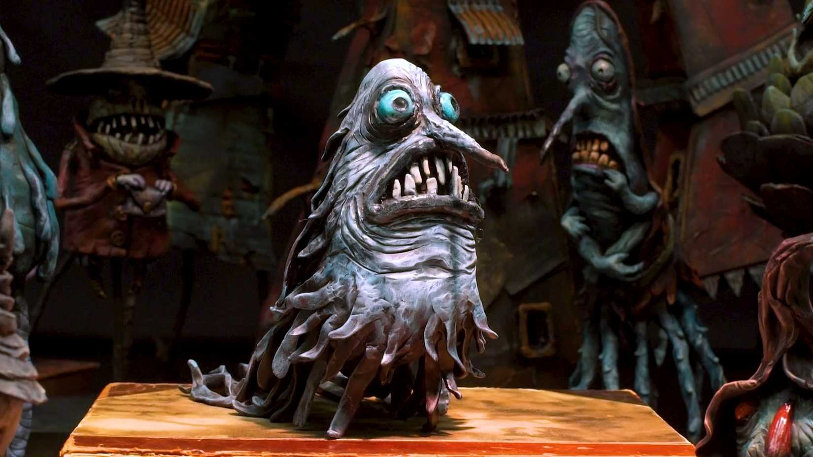 The clay model used for the Molgrim in The Midnight Walk.