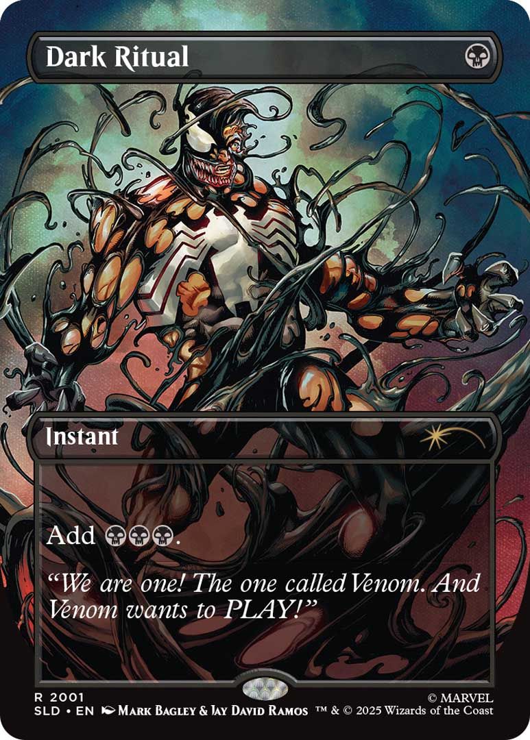 マジック：ザ・ギャザリング Secret Lair ManaSymbiote VenomUnleashed Magic: The Gathering reveals 6 new Secret Lair Superdrops