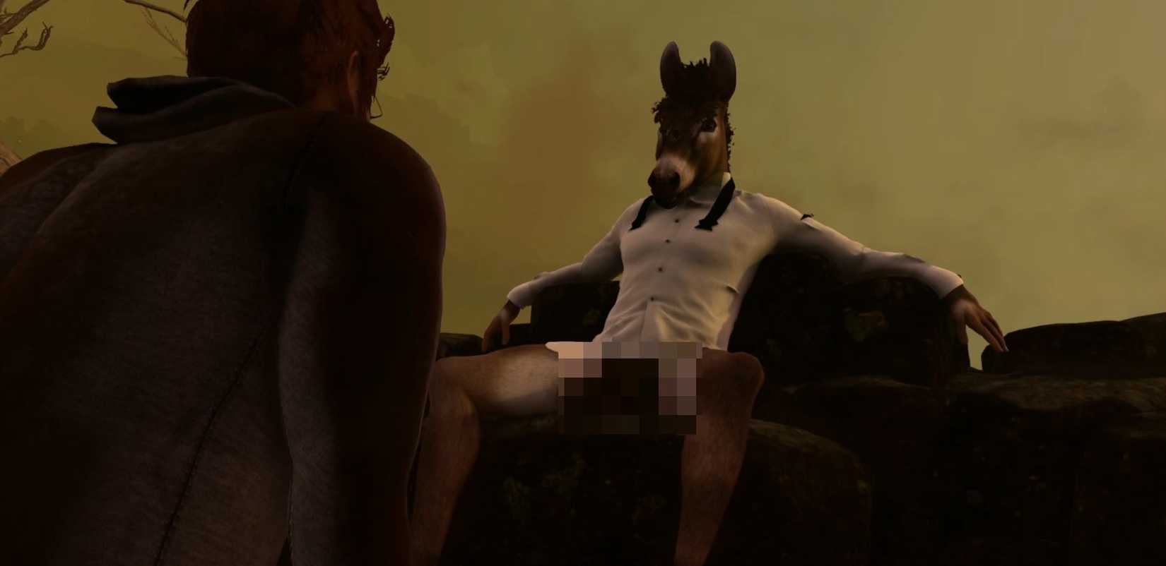 baby-steps-nude-donkey
