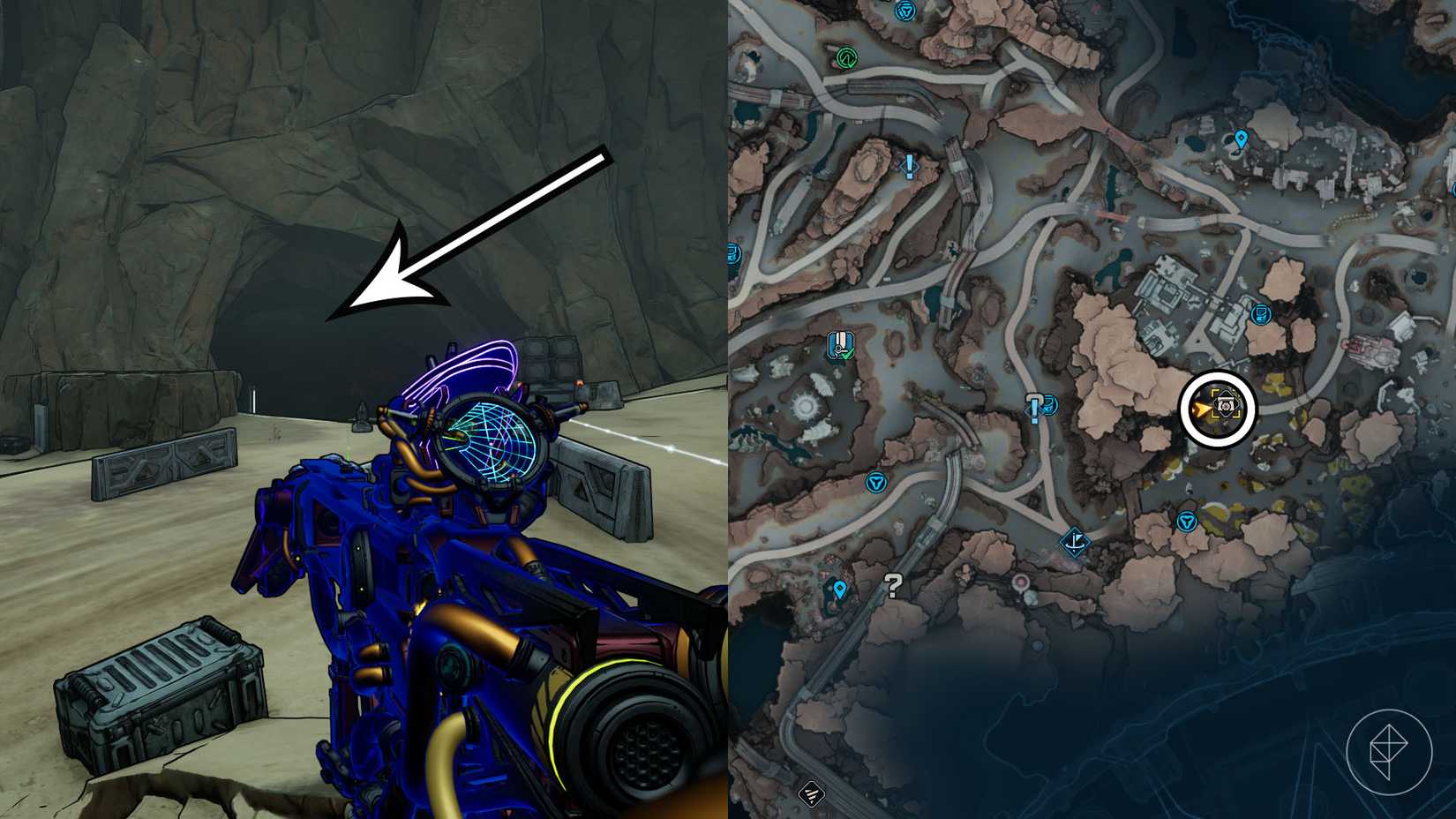 Hurl Rack All Order bunker locations in Borderlands 4