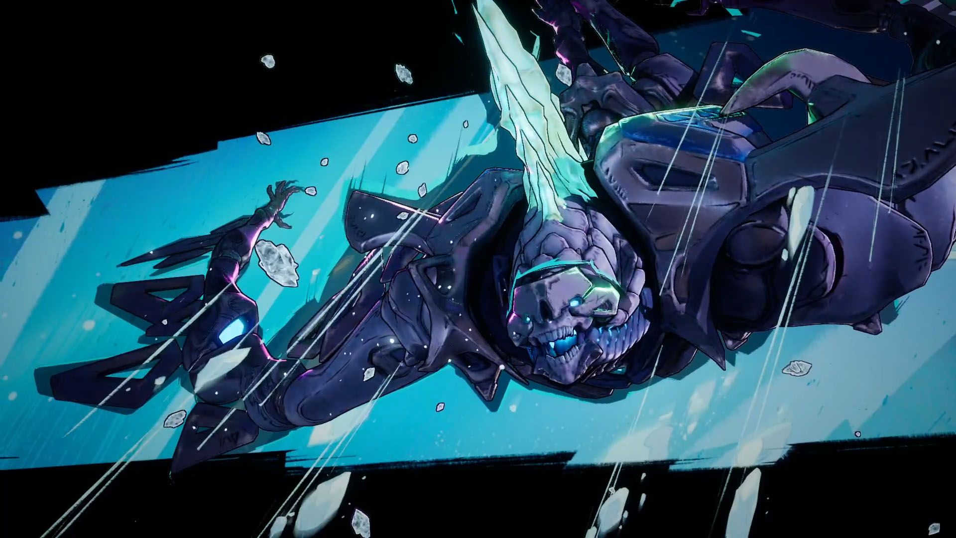 A Borderlands 4 screenshot showing Origo, the Terminus Range Vault boss