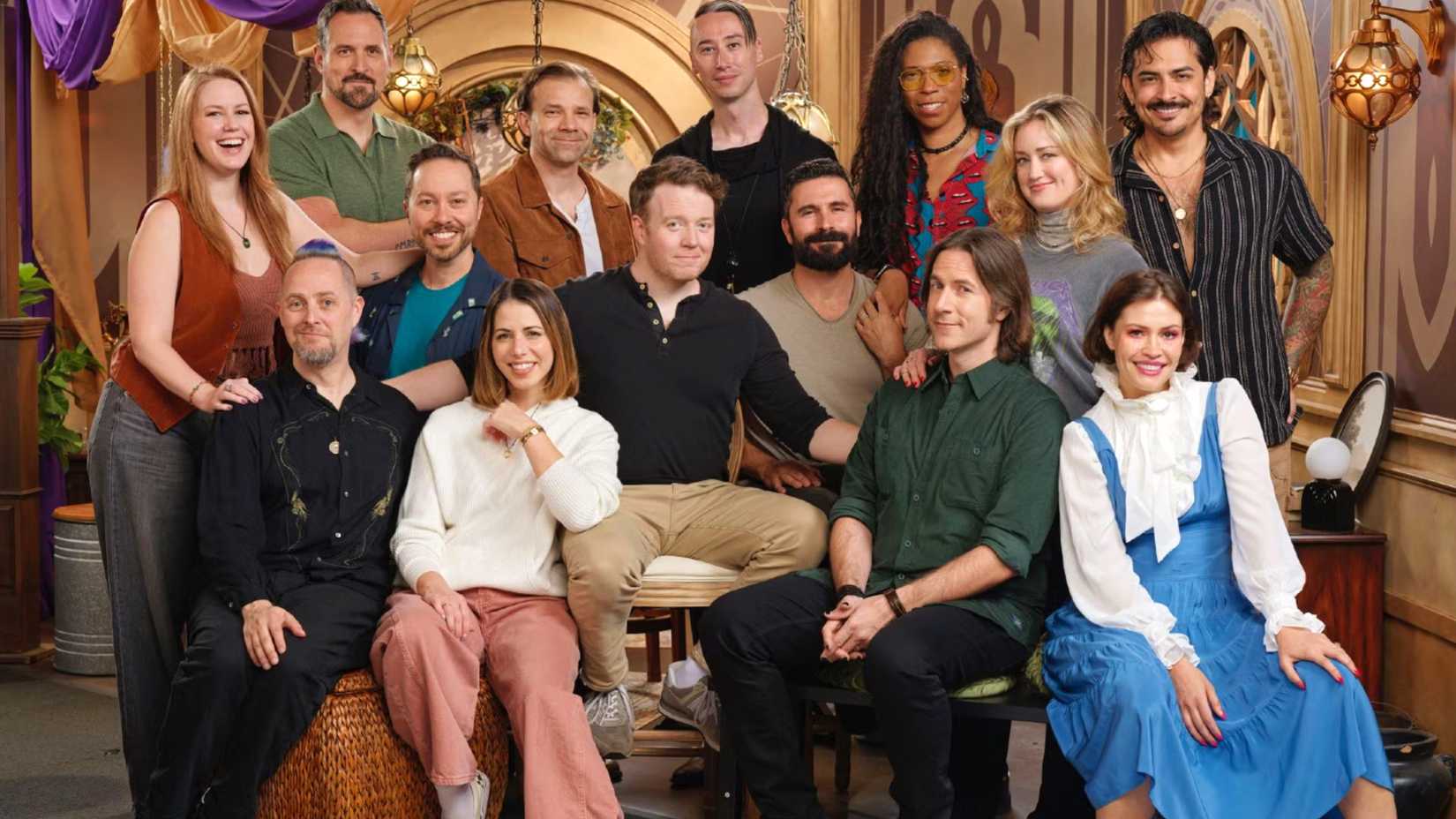 Laura Bailey, Taliesin Jaffe, Ashley Johnson, Matthew Mercer, Liam O’Brien, Marisha Ray, Sam Riegel, and Travis Willingham, joined by Luis Carazo, Robbie Daymond, Aabria Iyengar, Whitney Moore, and Alex Ward