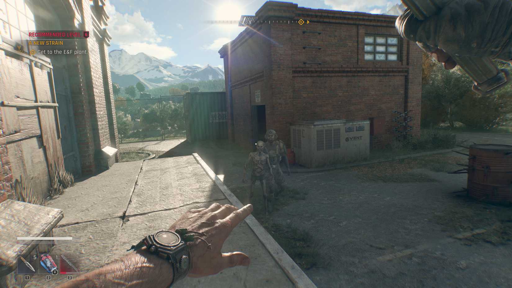 How to throw weapons in Dying Light: The Beast
