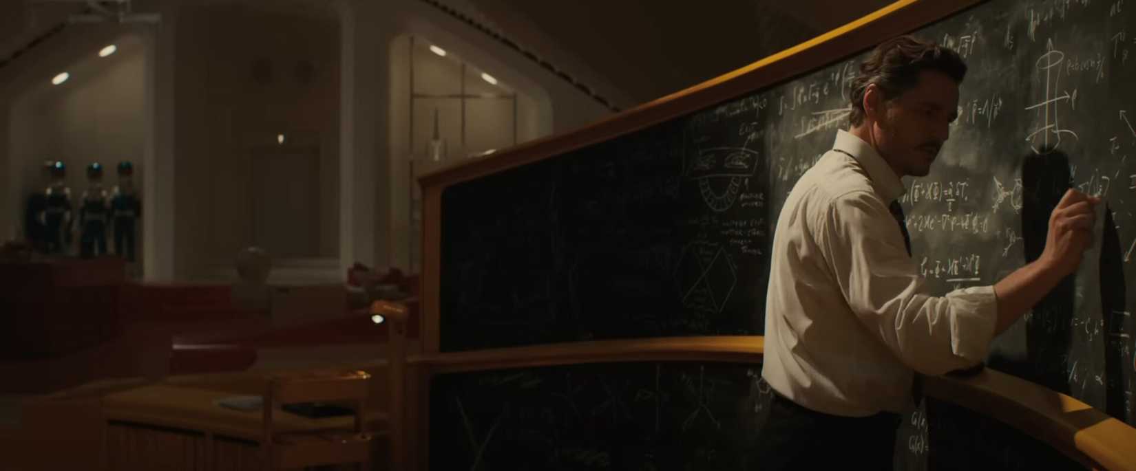 Reed Richards (Pedro Pascal) เขียนด้วยสี่งานที่ยอดเยี่ยม: ขั้นตอนแรก