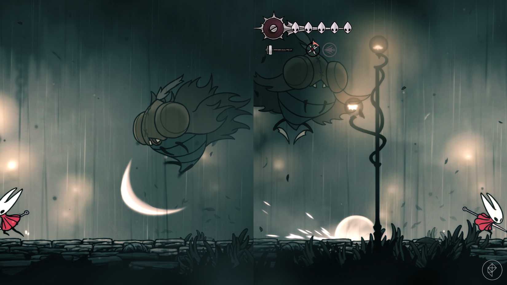 El jefe de Moorwing en Hollow Knight: Silksong.