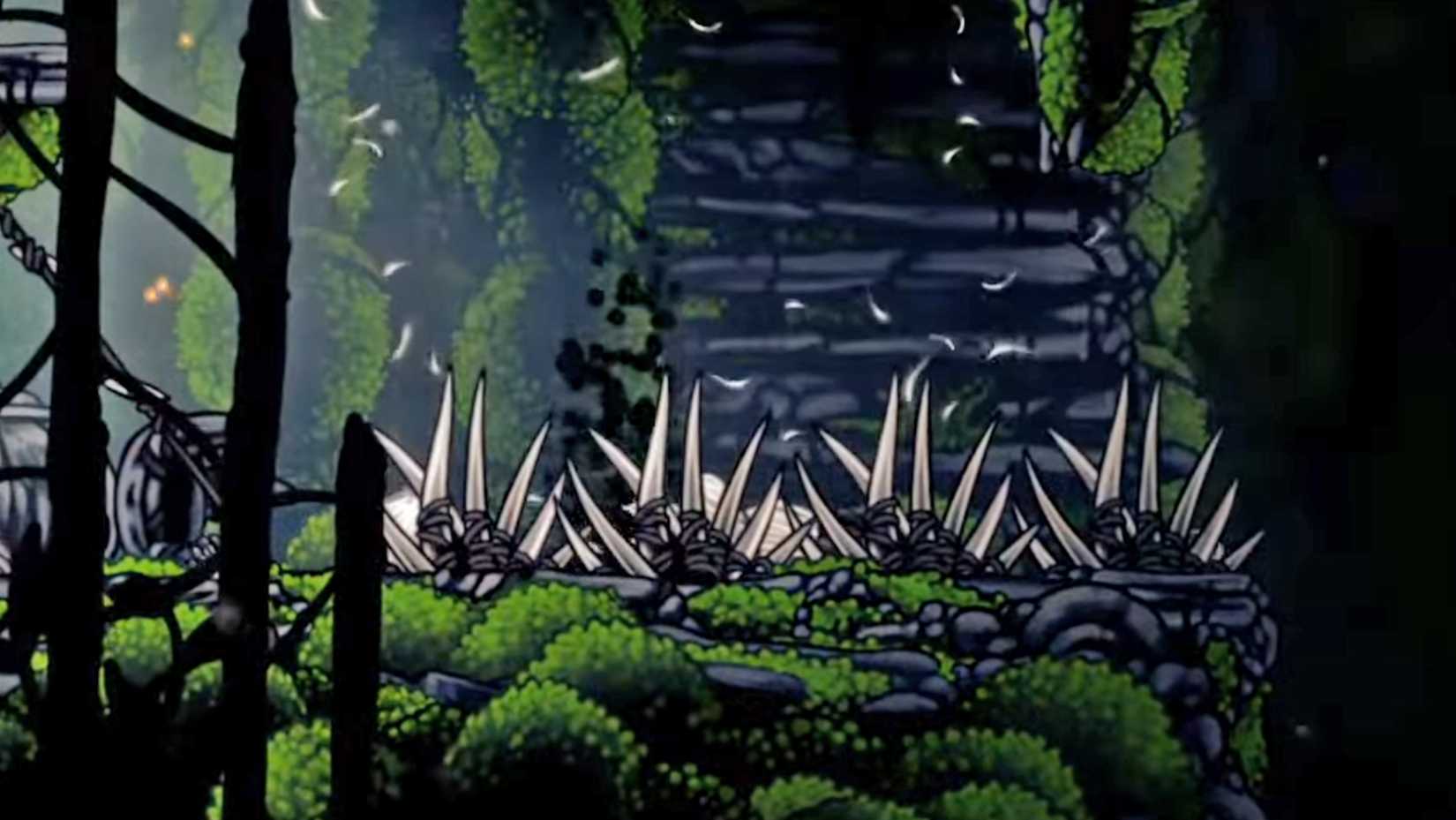 Una trampa en Hollow Knight: Silksong.