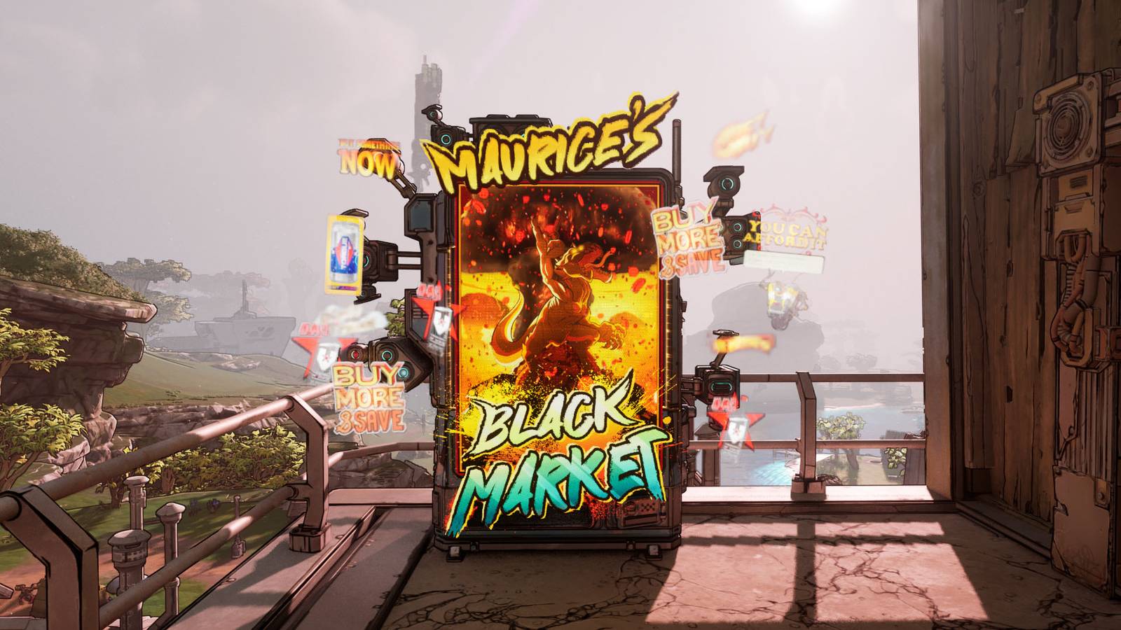 Maurice Machine Where is Maurice's Black Market Vending Machine in Borderlands 4