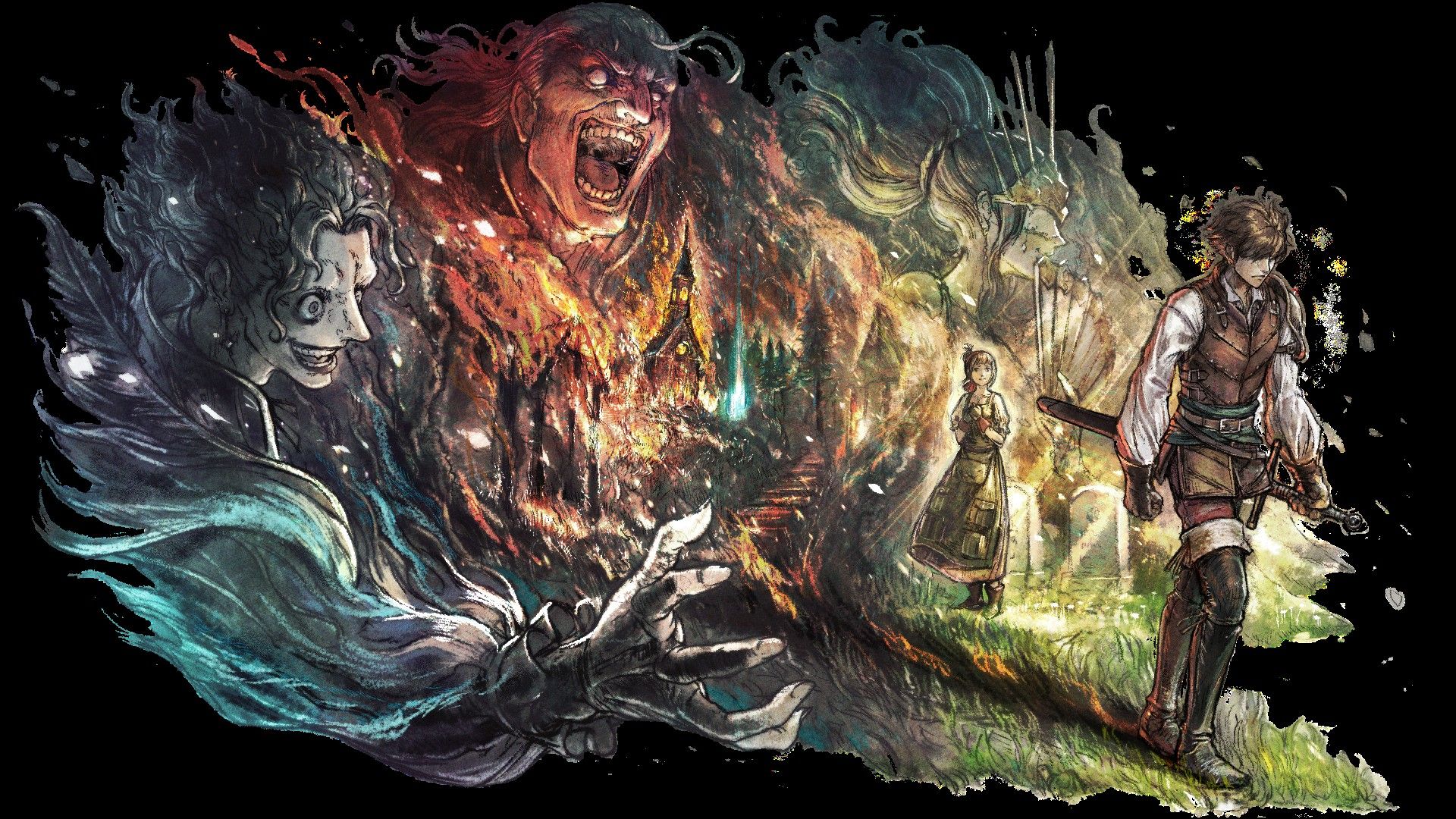 Octopath Traveler 0 is a remake but new characters lead some major changes