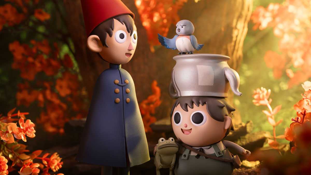 Wirt and Greg from Over the Garden Wall Mondo figures.