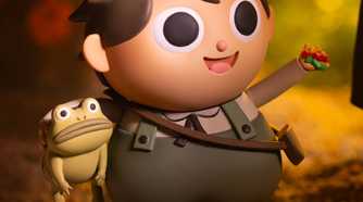 Greg from Over the Garden Wall Mondo figure.