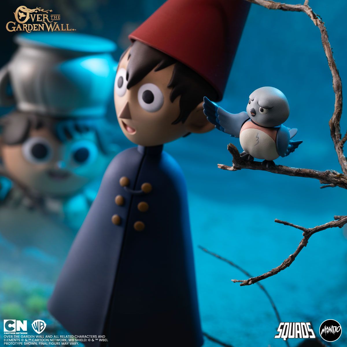 Beatrice and Greg from Over the Garden Wall Mondo figures.
