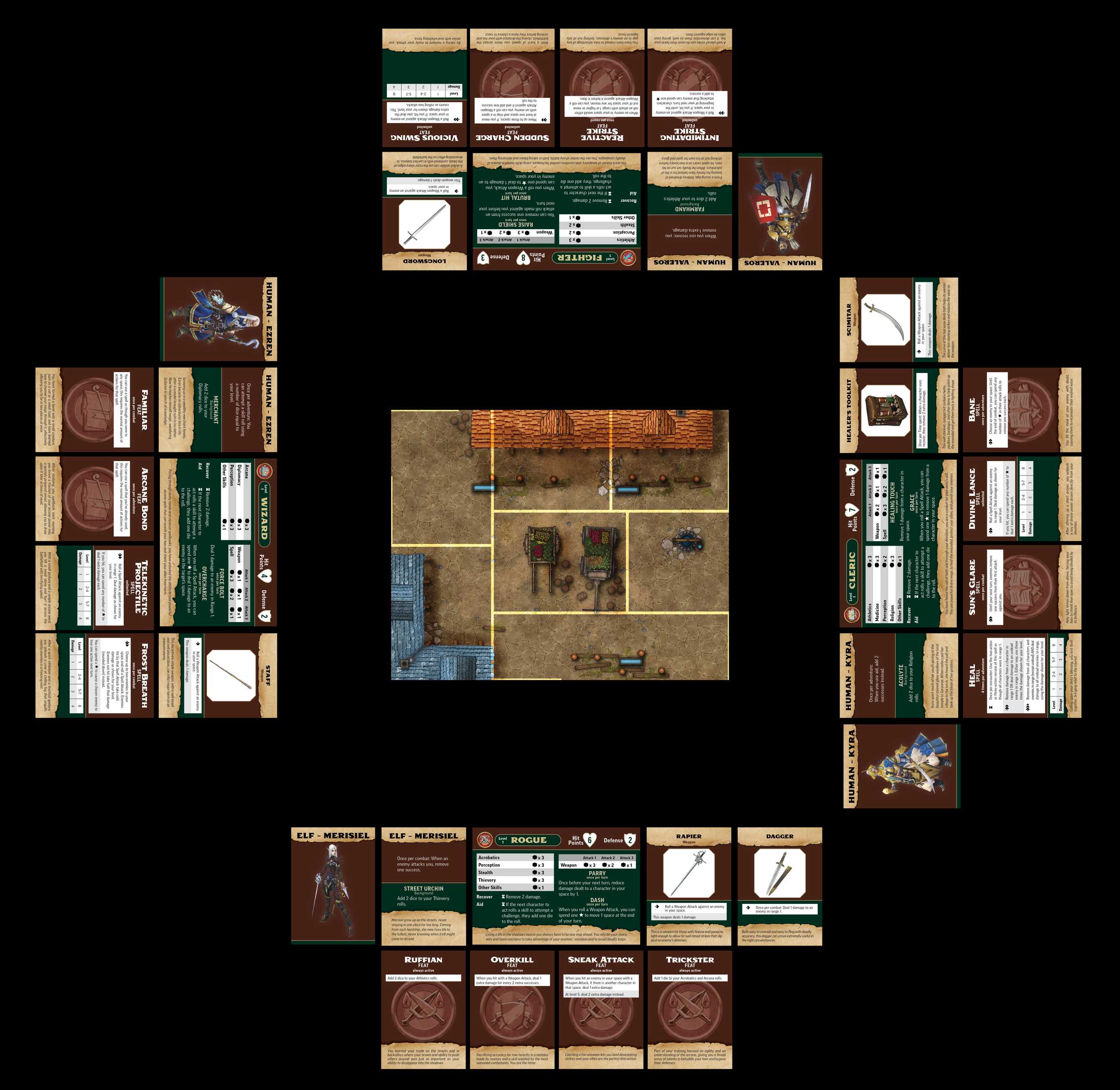 Pathfinder Map New Pathfinder Quest board game encourages metagaming by letting you go ...