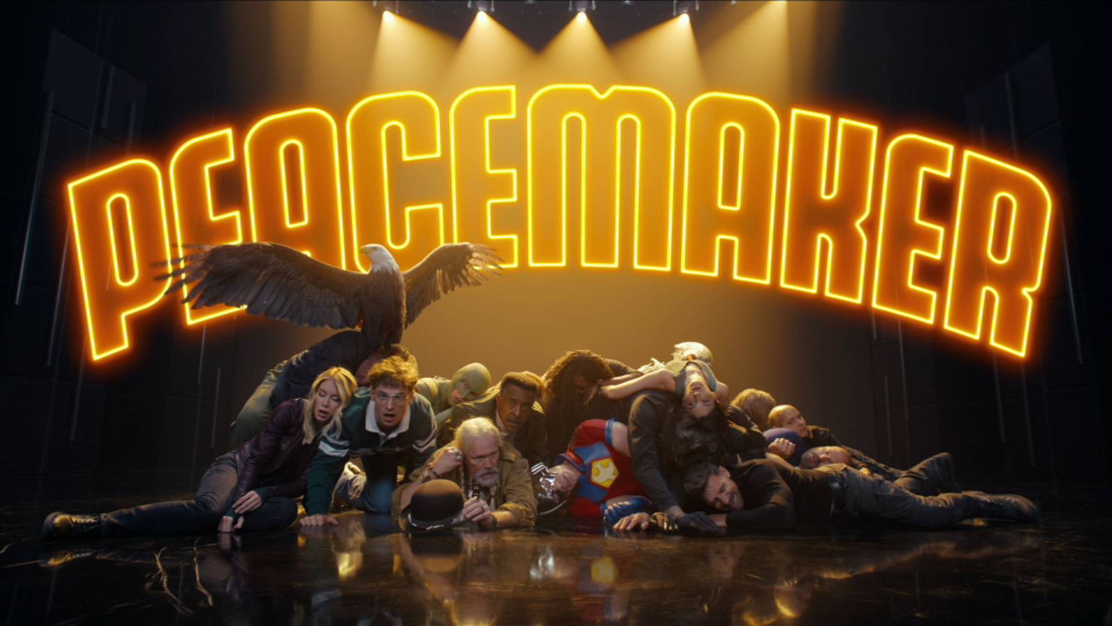 Peacemaker season 2 cast performing opening credits
