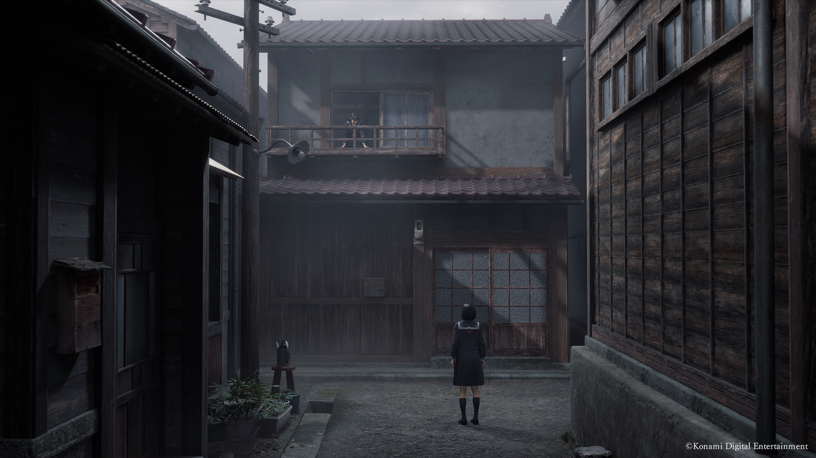 Hinako speaks to Sakuko in a screenshot from Silent Hill f
