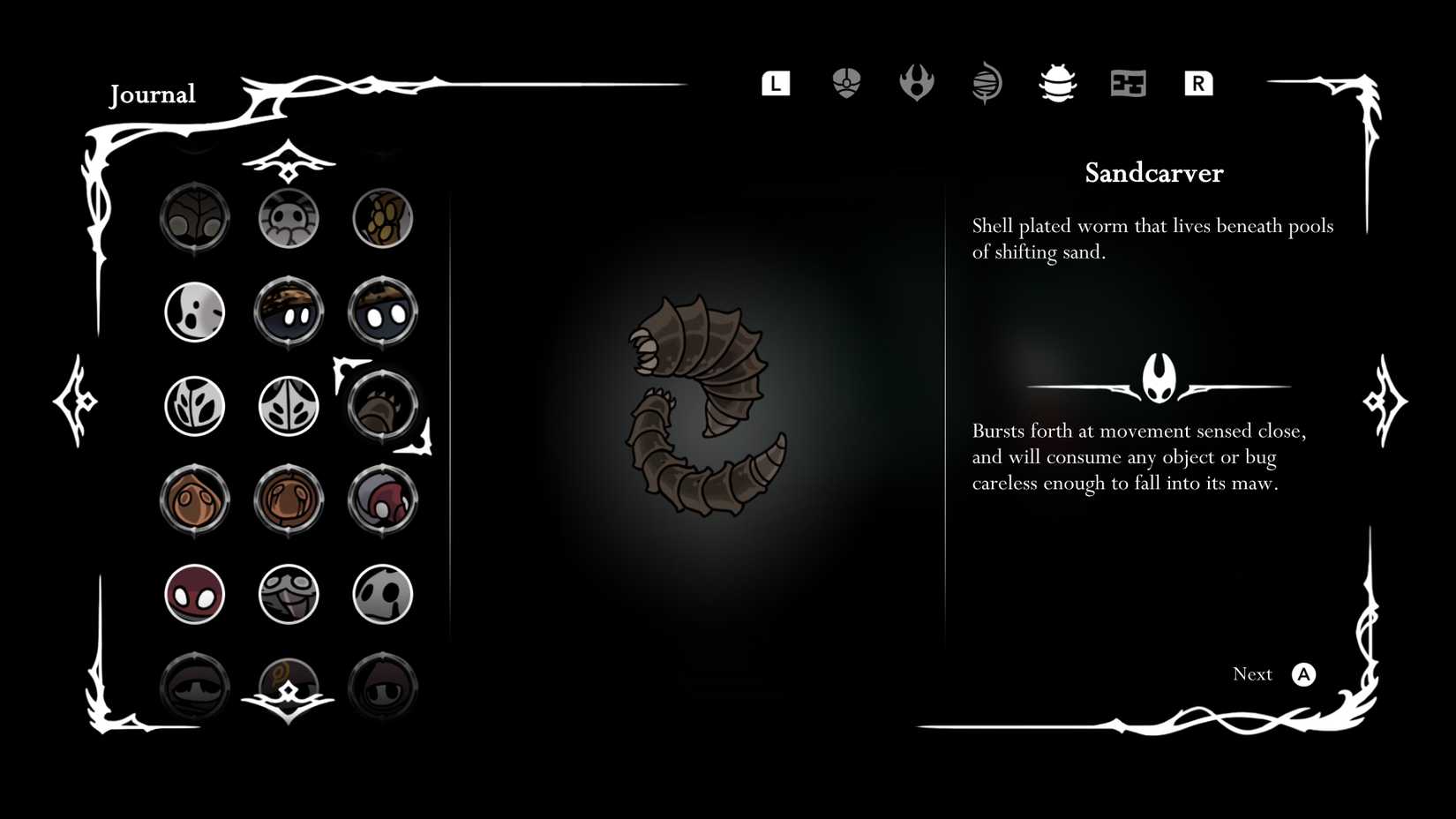 How to complete the Sandcarver journal entry in Hollow Knight: Silksong