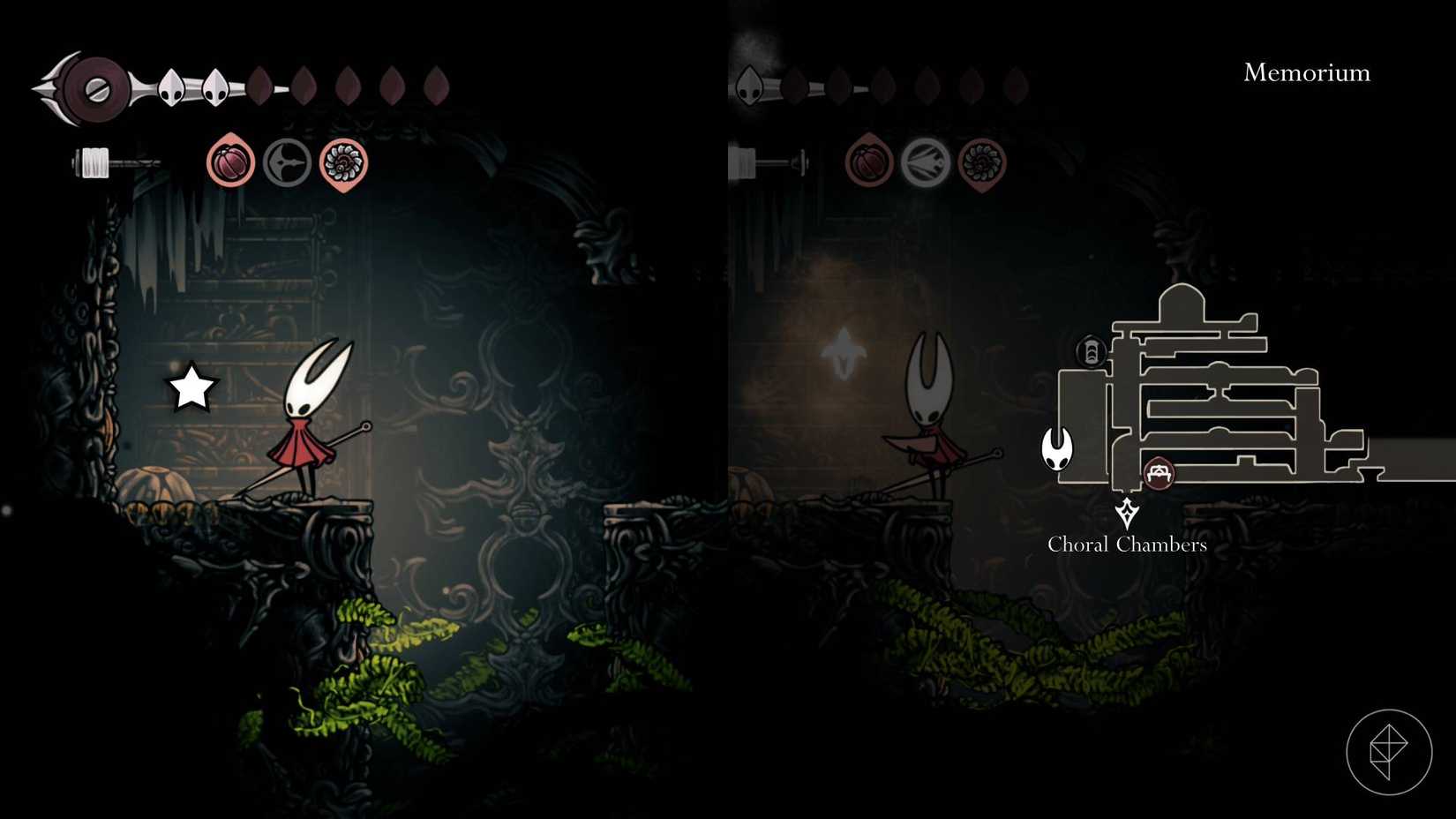 All silk spool fragment locations in Hollow Knight: Silksong