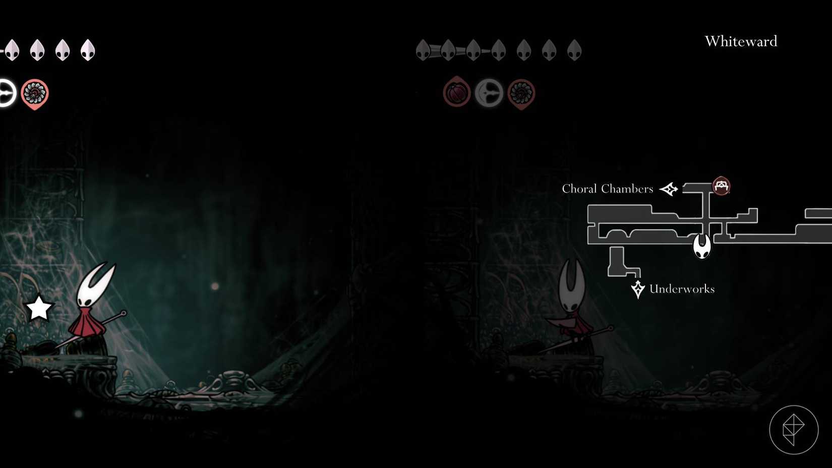 All silk spool fragment locations in Hollow Knight: Silksong