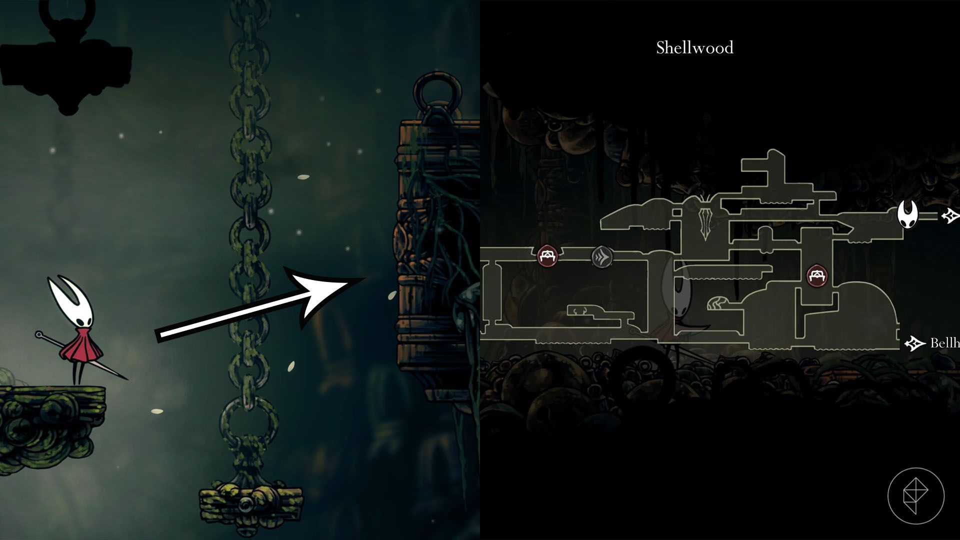 'The Threadspun Town' quest walkthrough in Hollow Knight: Silksong