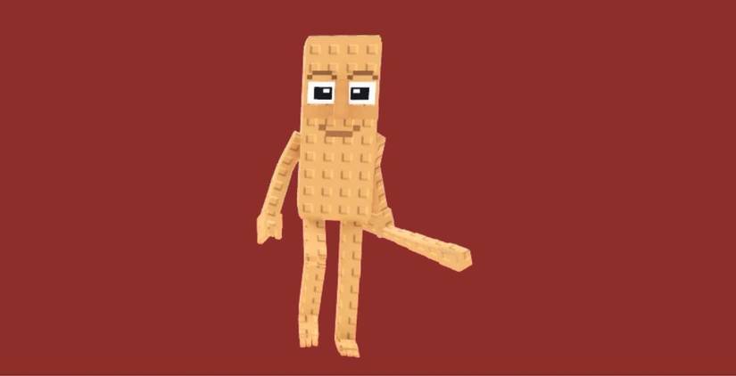 Steal A Brainrot's depiction of Tung Tung Tung Sahur: an AI-styled wooden drum wielding a baseball bat, central to a copyright dispute.