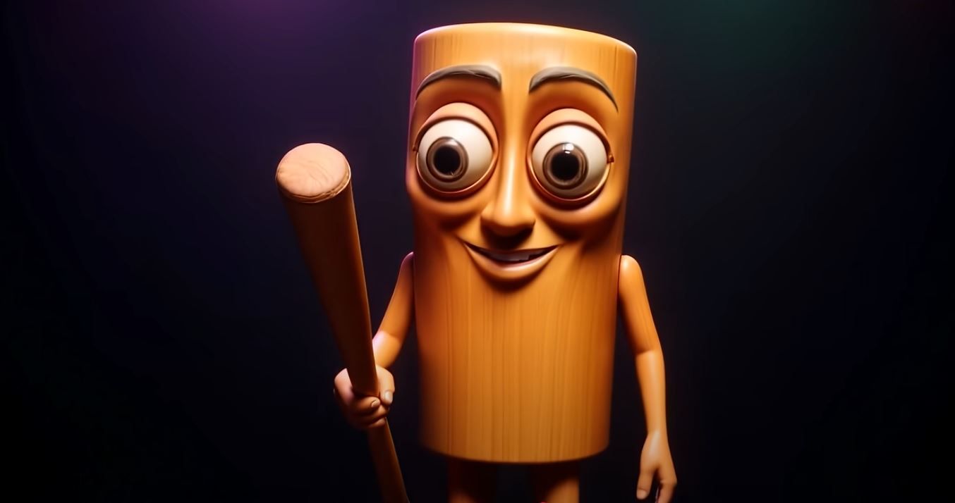 Tung Tung Tung Sahur, as generated by an AI image creator. The character is a popular meme online, and a desirable collectible within Steal A Brainrot until he got pulled from the game in a legal dispute. 