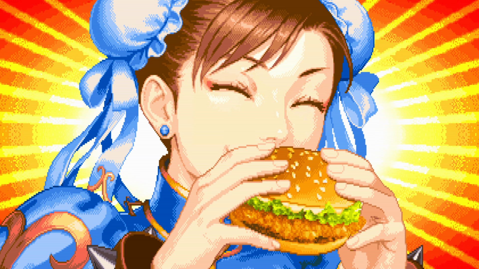 コミック・アニメ McDonald's Hamburger McDonald's Street Fighter burger collab is perfect