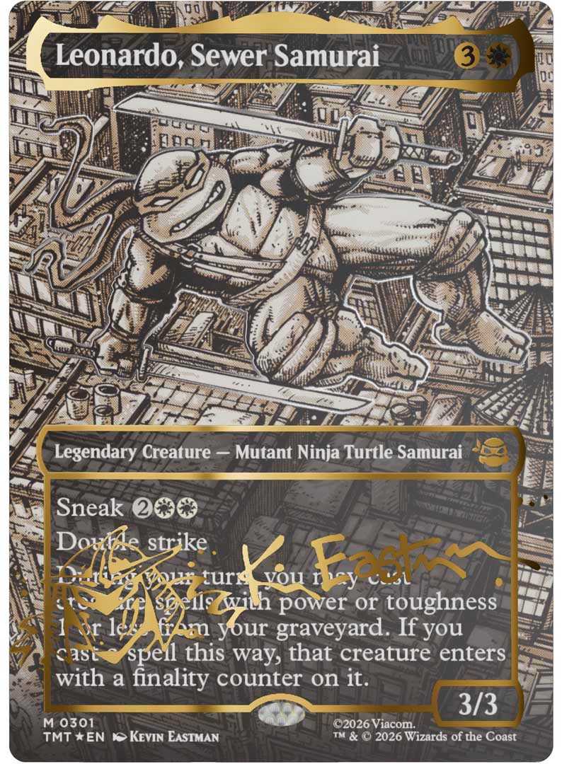Turtle Shell Spells MTG TMNT spoilers: Check out 29 new cards, including a Commander deck
