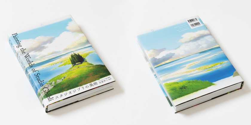 Painting the Worlds of Studio Ghibli — front and back cover