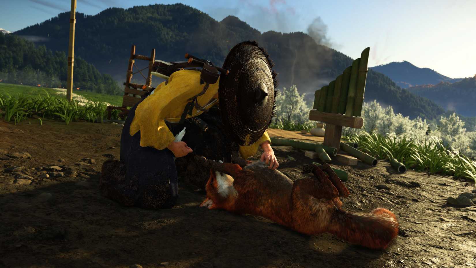 Atsu पालतू जानवरों के भूत में एक लोमड़ी