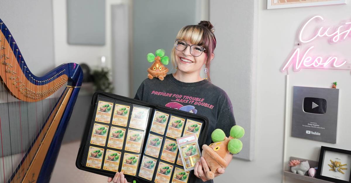 She's collecting every Pokmon hole card, and no one can stop her She's collecting every Pokmon hole card, and no one can stop her