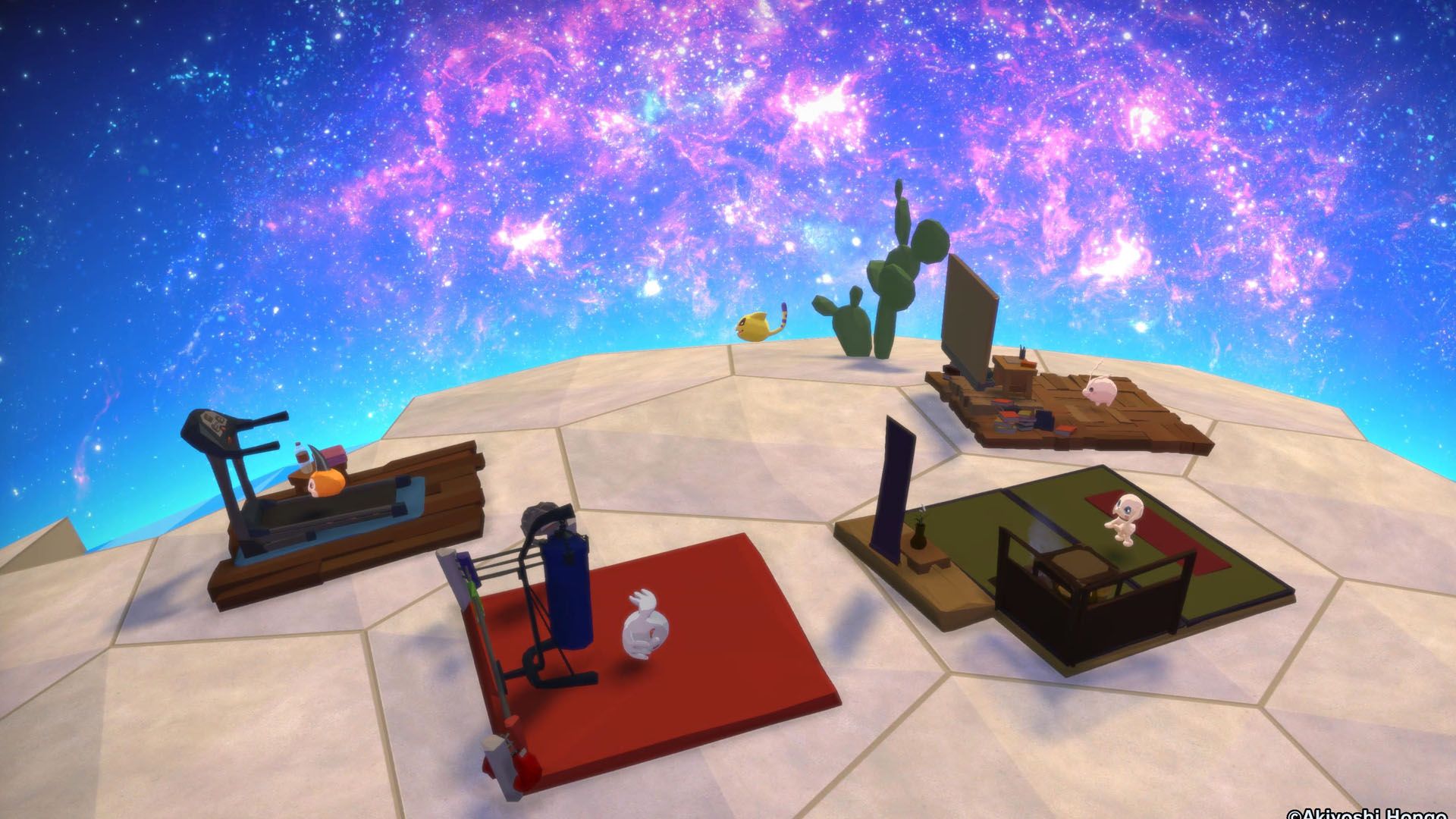 A Digimon Story Time Stranger screenshot showing Digimon training on the farm