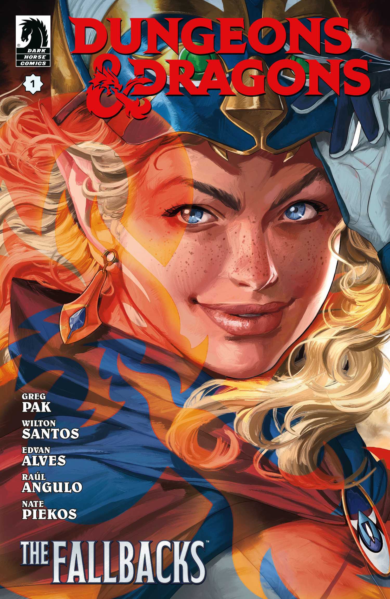 The elf rogue Tess on the cover of The Fallbacks