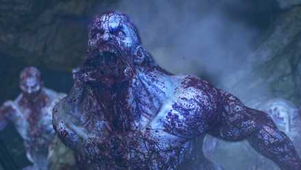A screaming zombie in Dying Light: The Beast.
