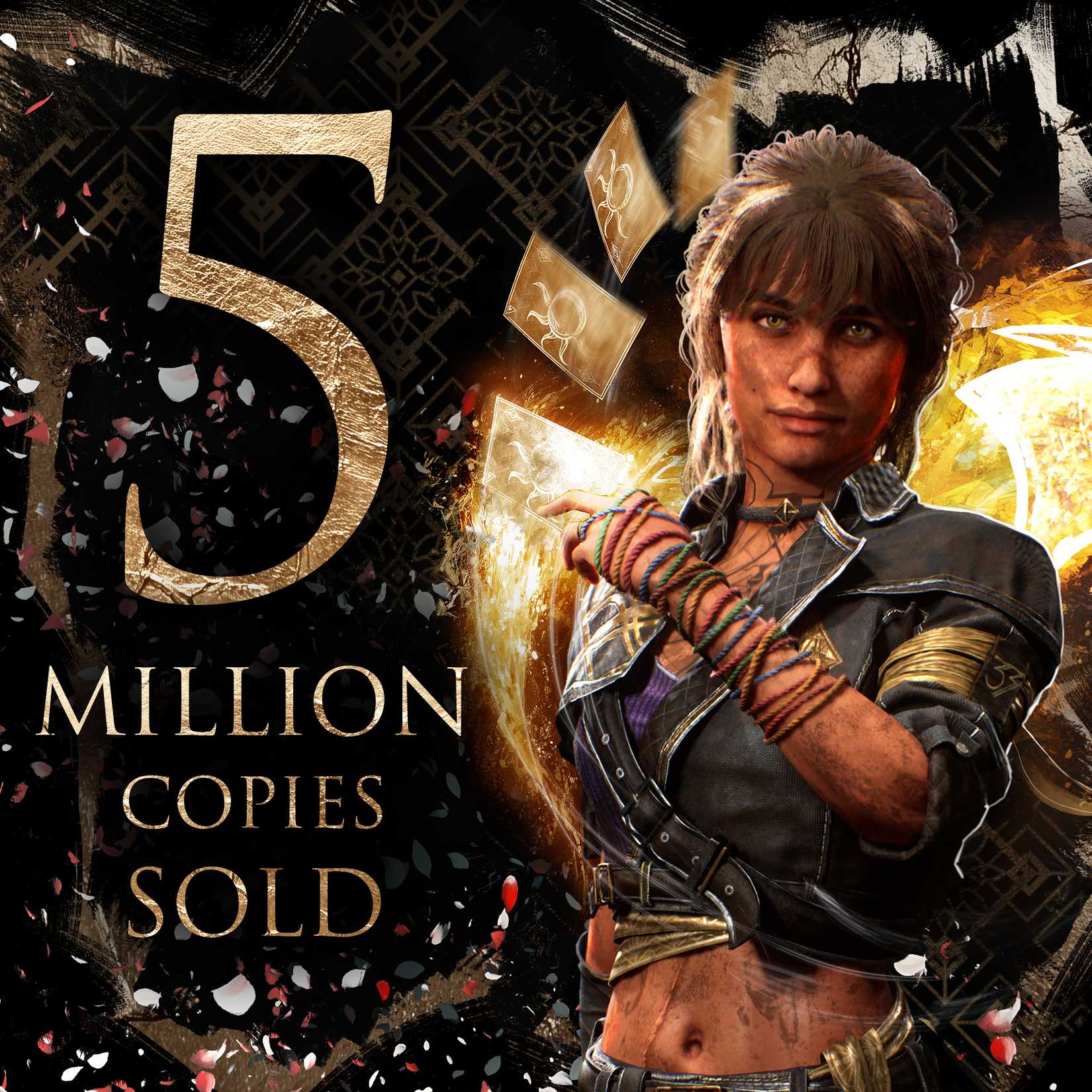 Clair Obscur: Expedition 33's Seal celebrates 5 million game sales.
