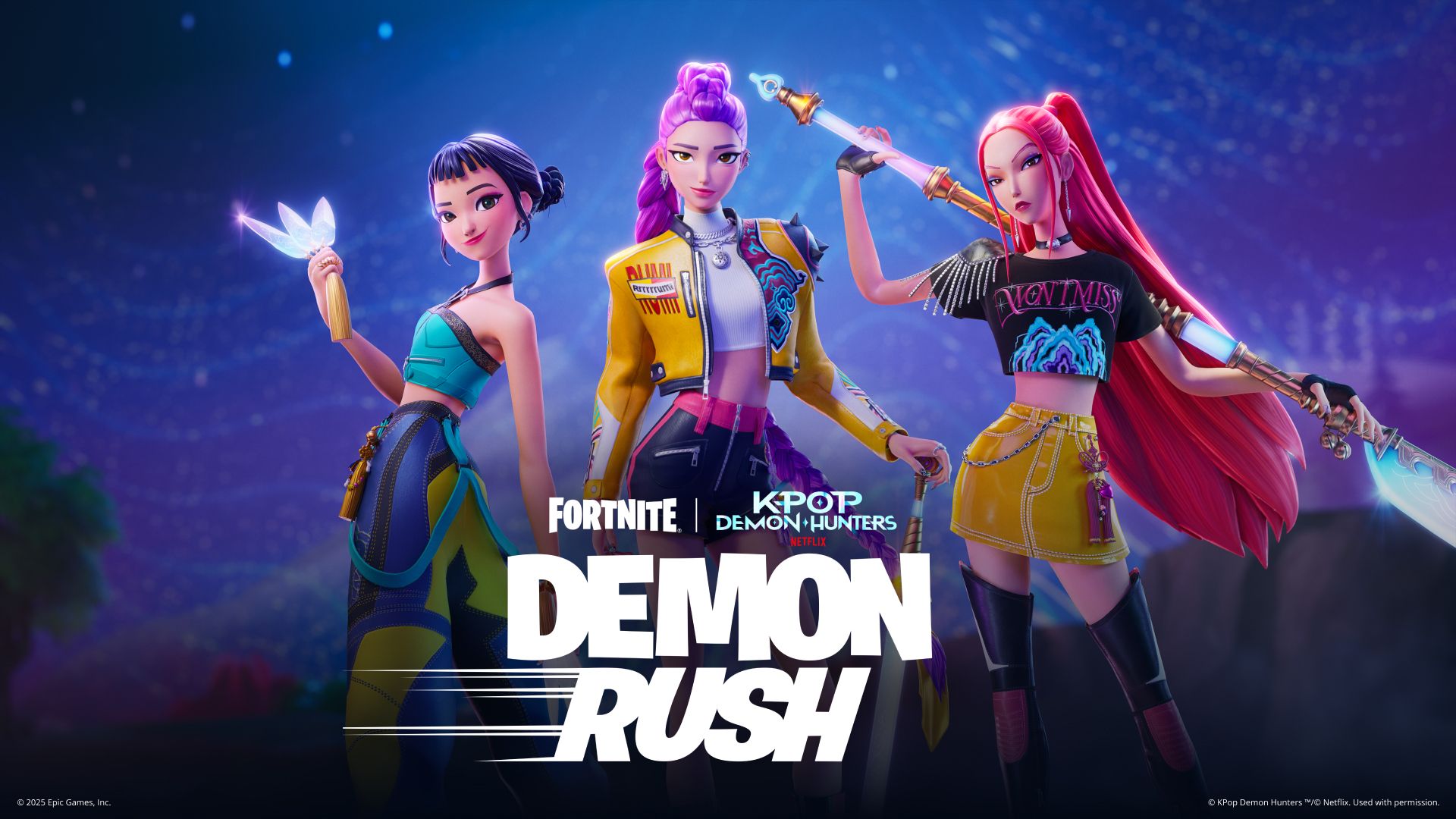 KPop Demon Hunters and Fortnite collaboration fully unveiled