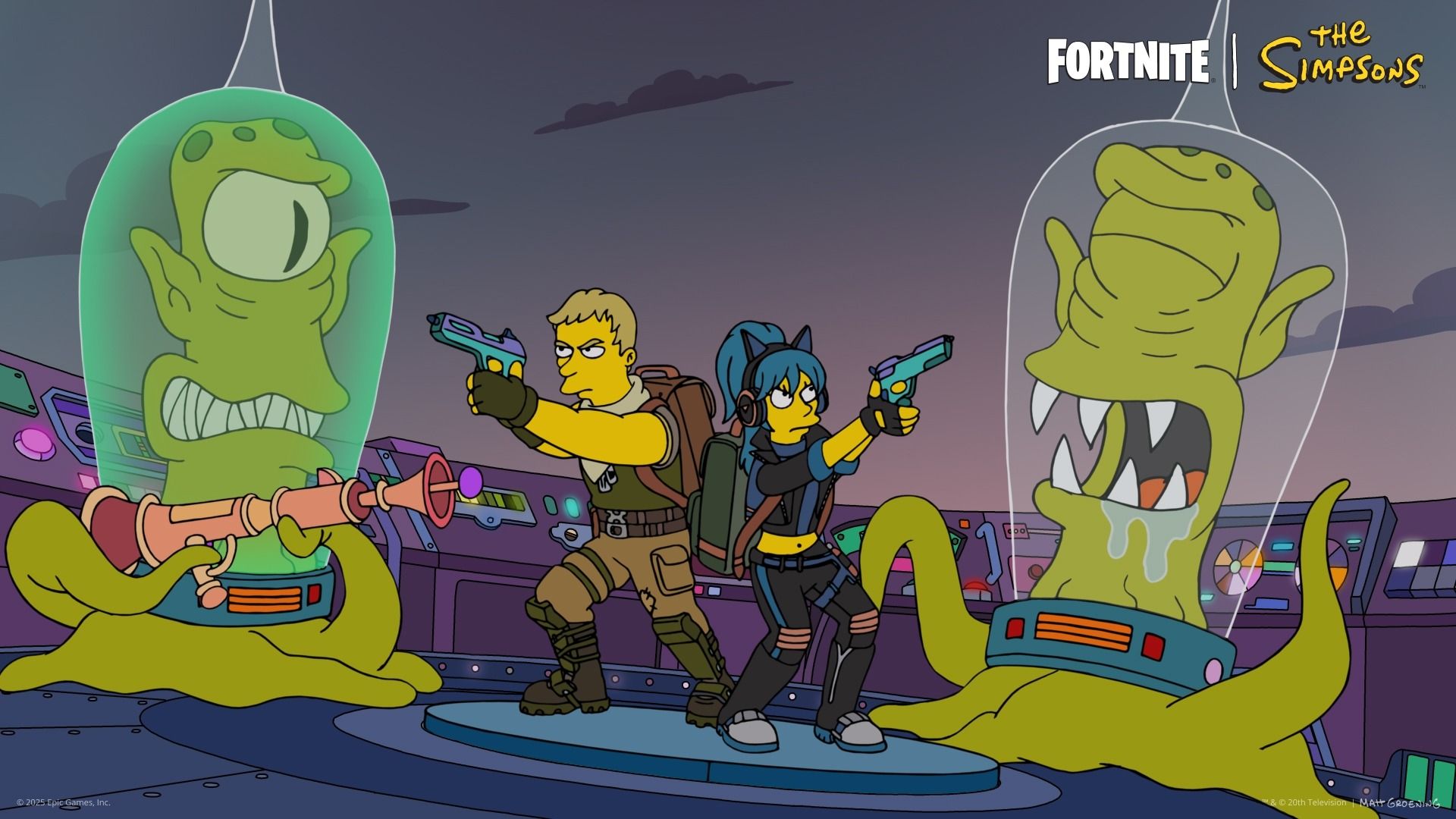 LOS SIMPSONS EN FORTNITE