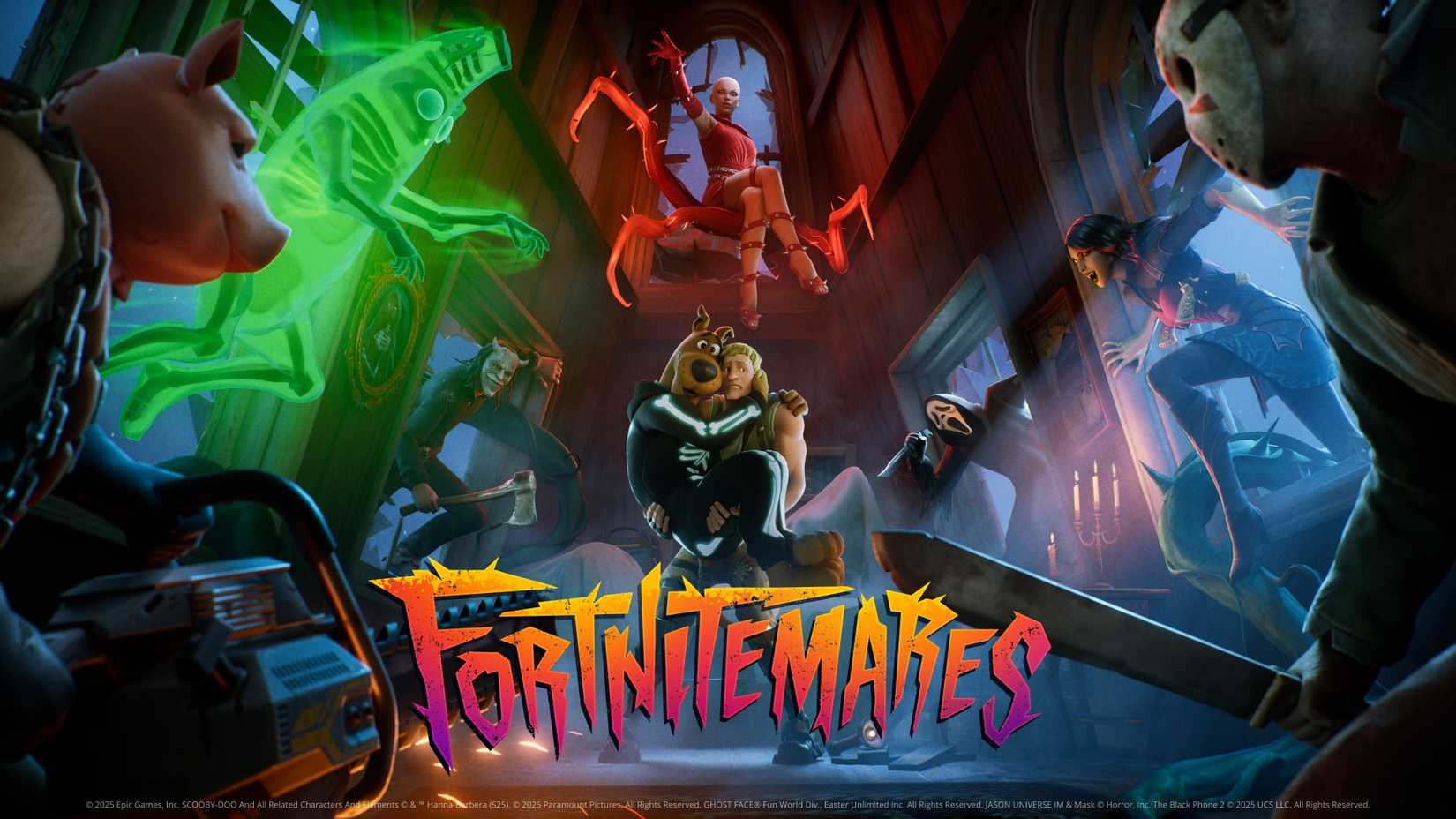 Fortnitemares loading screen in Fortnite