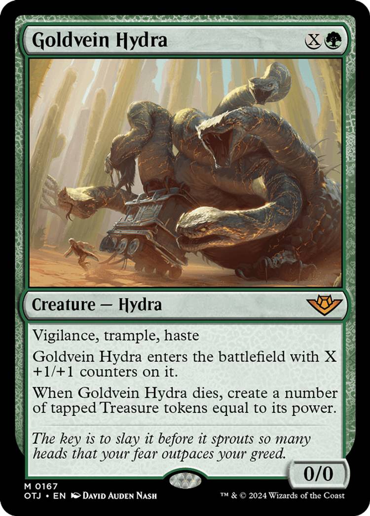 MTG Card: Goldvein Hydra
