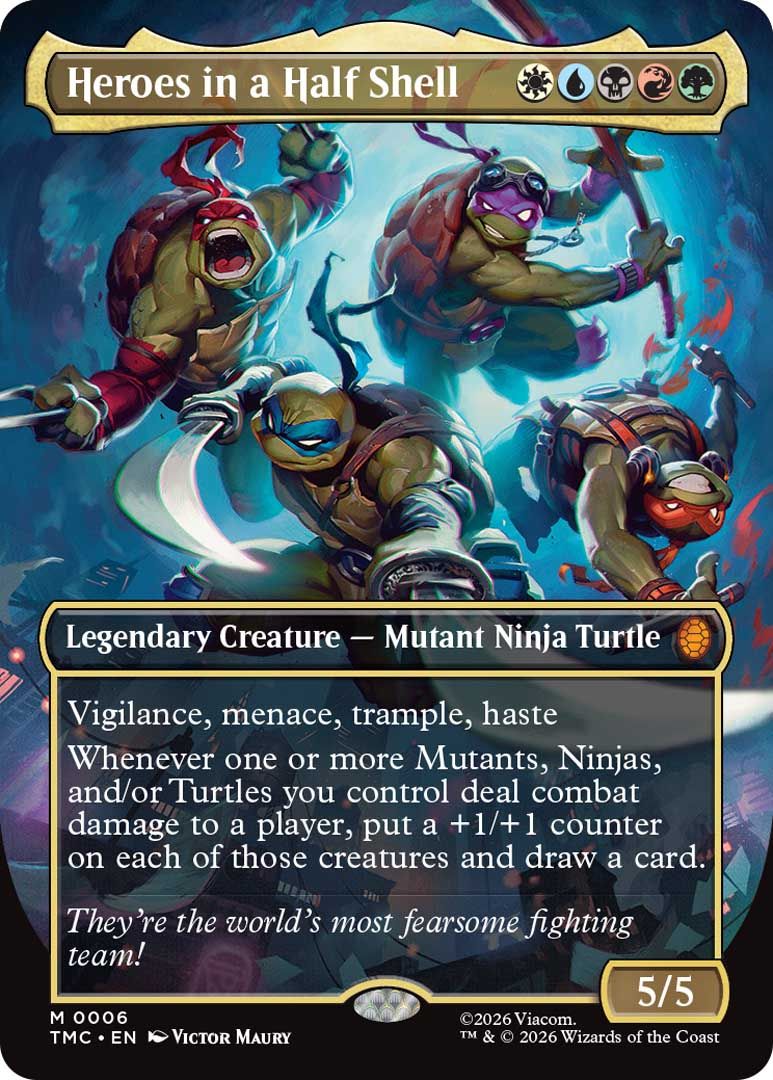 MTG TMNT spoilers: Check out 29 new cards, including a Commander deck