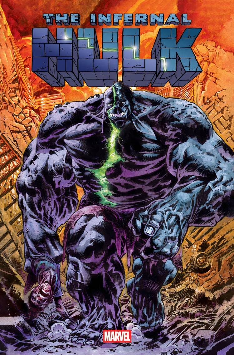 Infernal Hulk #1 promo cover by Nic Klein