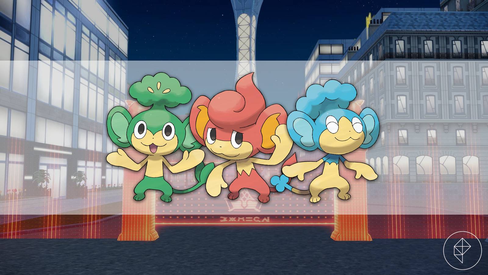 Where to find Pansage, Pansear, and Panpour in Pokémon Legends: Z-A