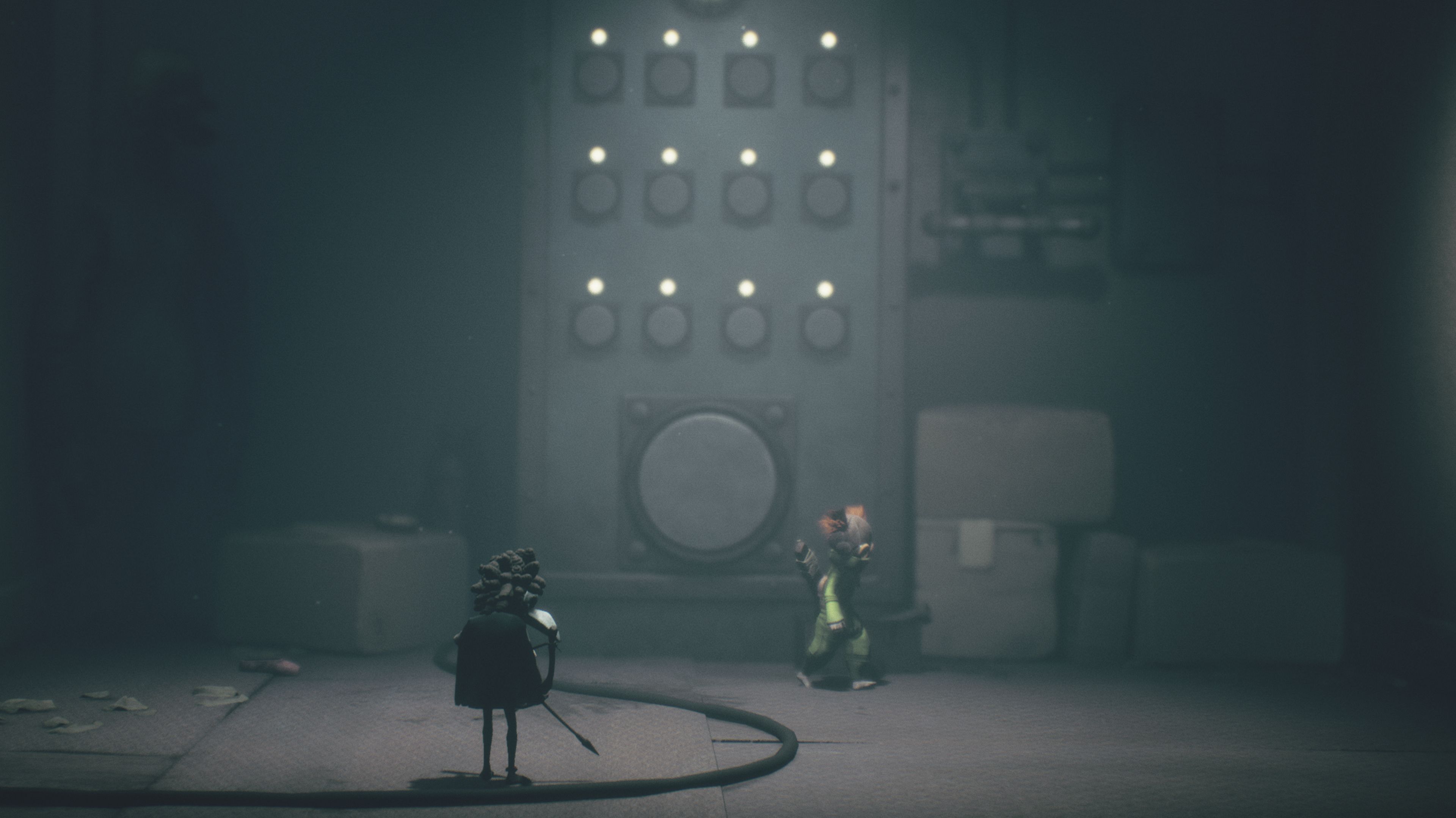 The button puzzle in Little Nightmares 3.