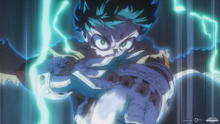 Deku trong mùa cuối của My Hero Academia